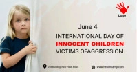 Innocent Children Victims of Aggression Gambar Bersama Facebook template
