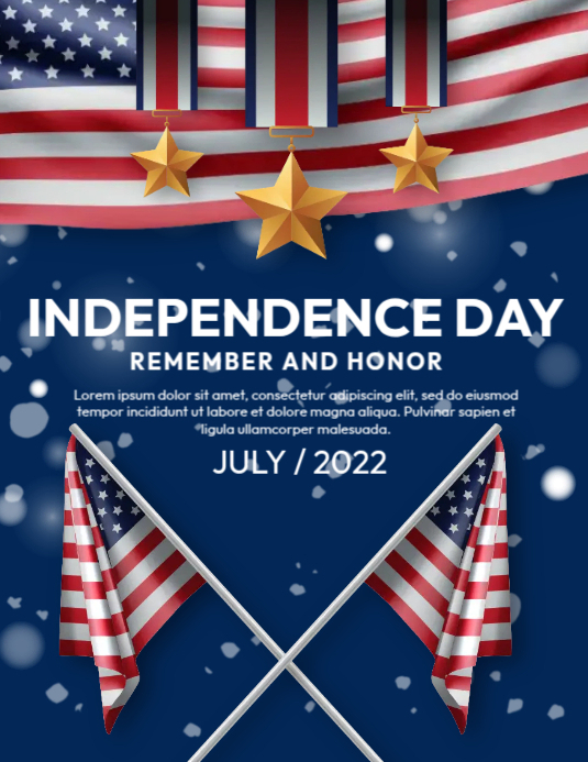 Copy of Inpendence Day Poster | PosterMyWall