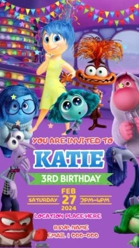 inside out Digital na Display (9:16) template