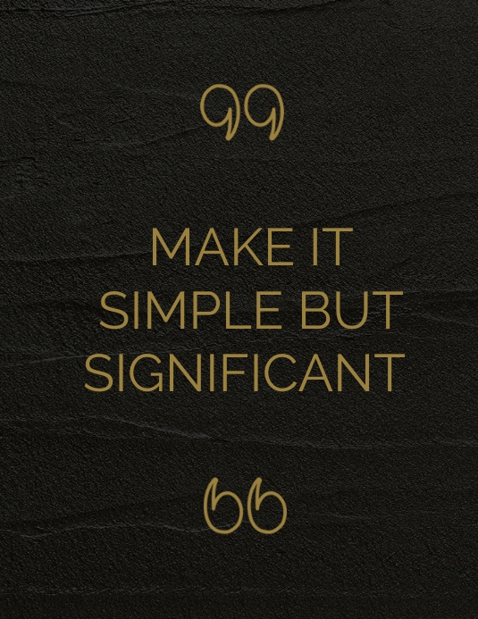 Inspiration quotes flyer Template PosterMyWall