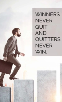 Inspiration quotes flyer US Legal template