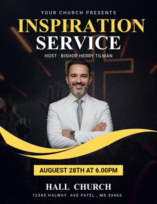 Inspiration Service Flyers Template | PosterMyWall
