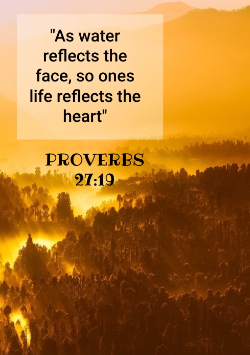 Inspirational bible verses poster Template | PosterMyWall