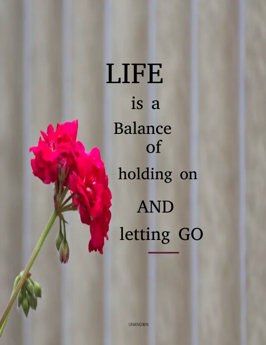 inspirational Flyer (US Letter) template