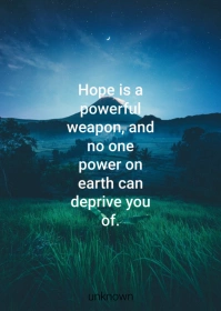 inspirational flyer poster A6 template