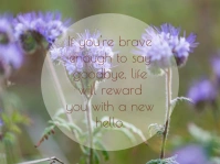 Inspirational flyer template Yard Sign