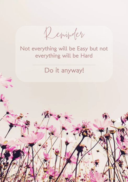 inspirational flyer template | PosterMyWall