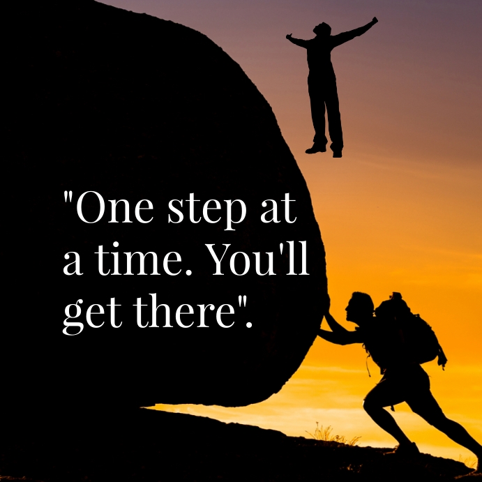 Copy of Inspirational Instagram post, motivational | PosterMyWall