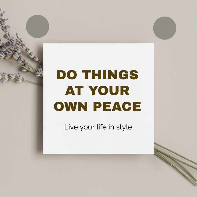 Positive Instagram Posts Examples Plantilla de inspirational instagram post | PosterMyWall