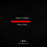 inspirational motivational quote flyer design Square (1:1) template