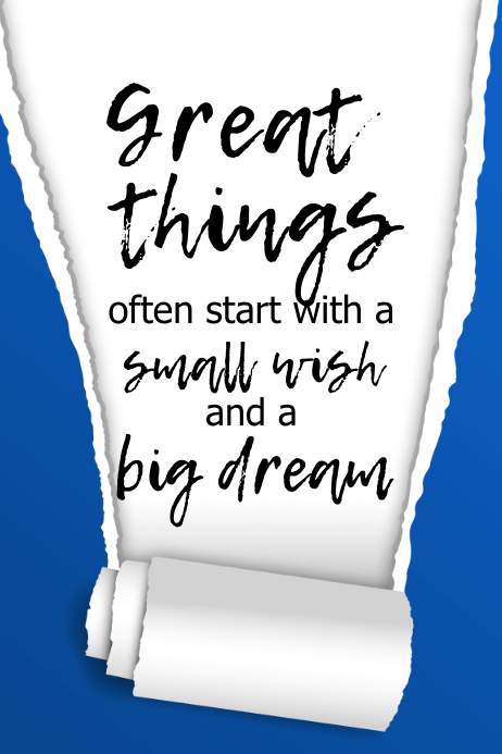 Inspirational poster template | PosterMyWall