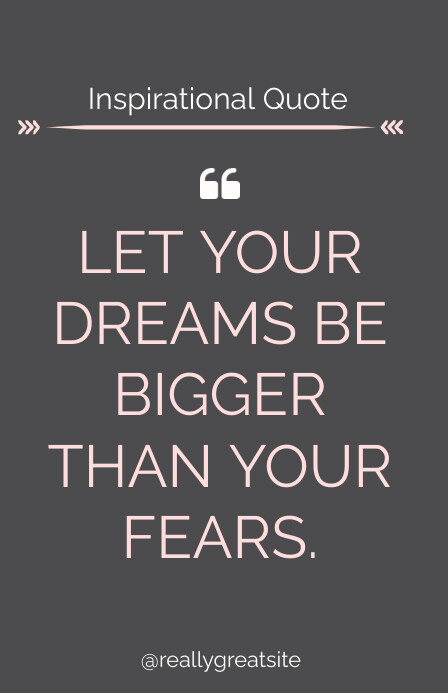 Inspirational Quote Template PosterMyWall