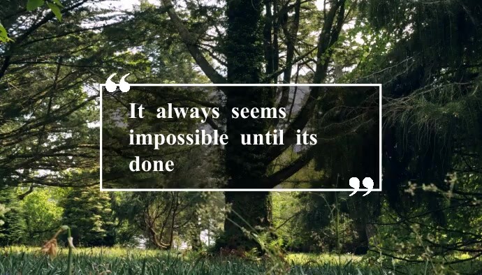 Header For Quote Examples inspirational quote template | PosterMyWall