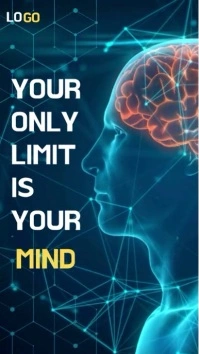 Inspirational Quote video template Digital Display (9:16)