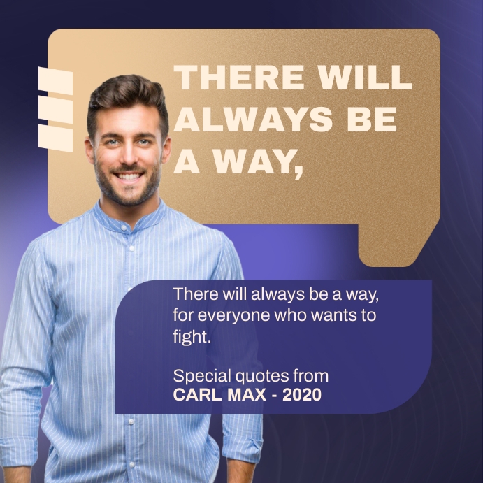 Inspirational Quotes Ads Instagram Post template