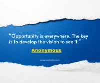 Inspirational quotes for successful life Medium Rectangle template