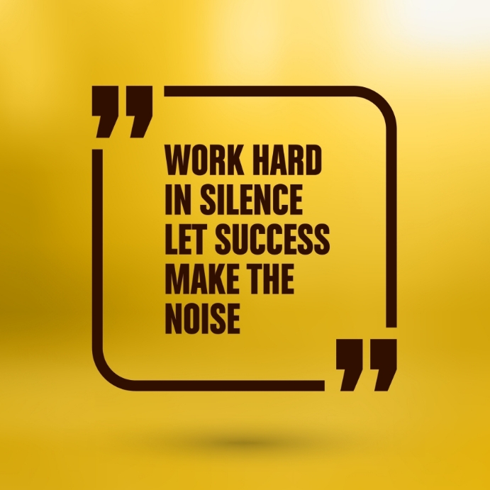 Inspirational quotes on success template | PosterMyWall