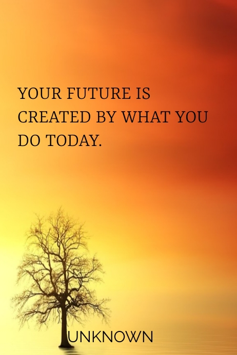 Creating Quotes Poster Inspirational quotes poster Template | PosterMyWall