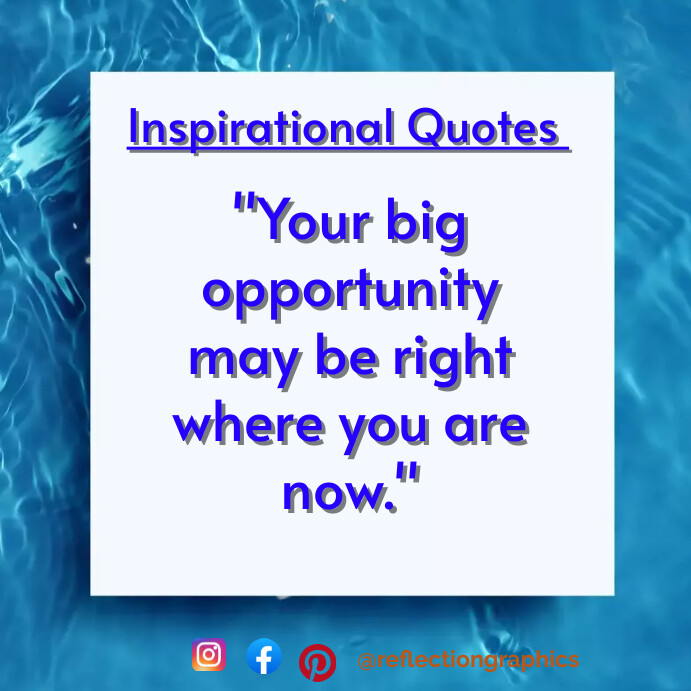 Inspirational quotes Template PosterMyWall
