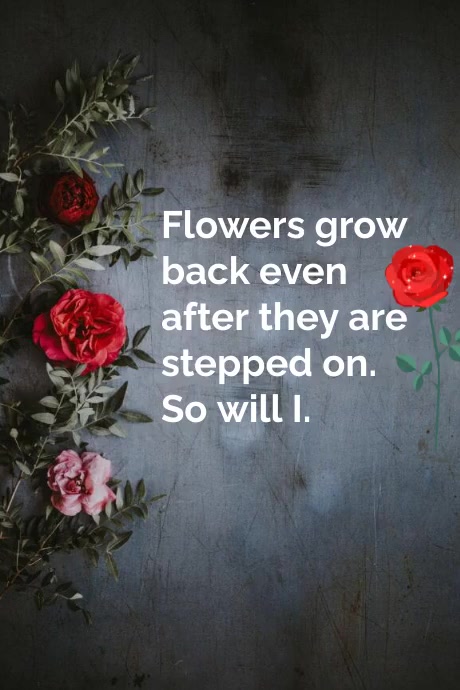 Inspirational template Poster