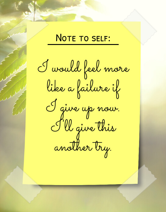 Inspirational Filing inspirational template | PosterMyWall