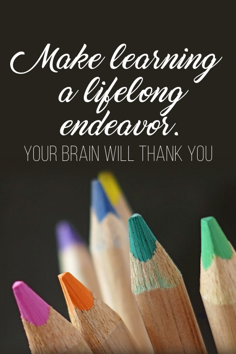 inspirational template Poster