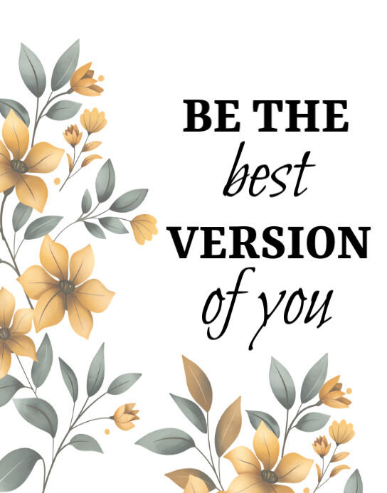 Inspirational Wall Art Printable Cartaz/placa template