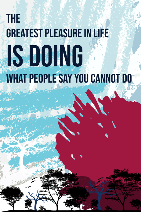 Inspirational words Office design art Motivat Poster template