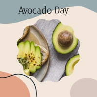 Avacado Posts Instagram avocado day post Template | PosterMyWall