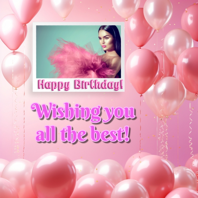 Instagram Birthday Post Template PosterMyWall