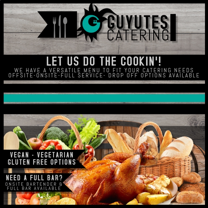 Instagram catering ad Template | PosterMyWall