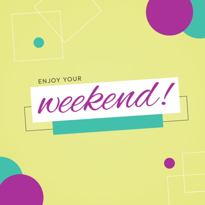 Enjoy Weekend Sticker Enjoy Your Weekend