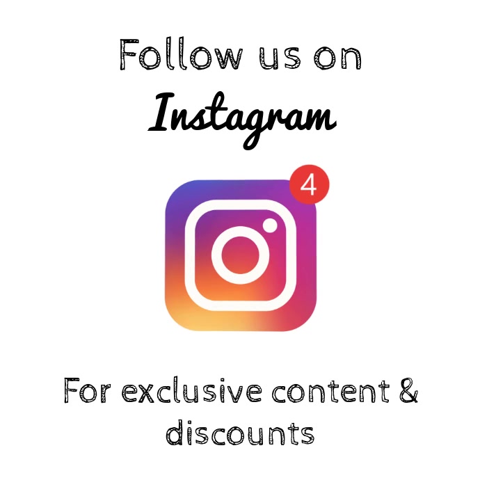 Instagram follow ad video Quadrat (1:1) template