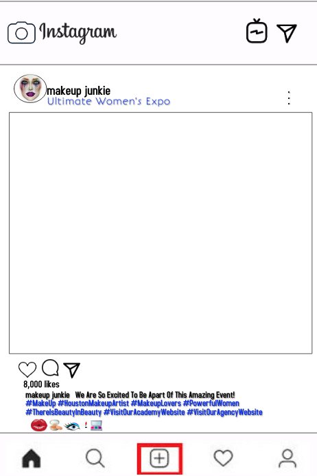 Instagram Frame Template PosterMyWall
