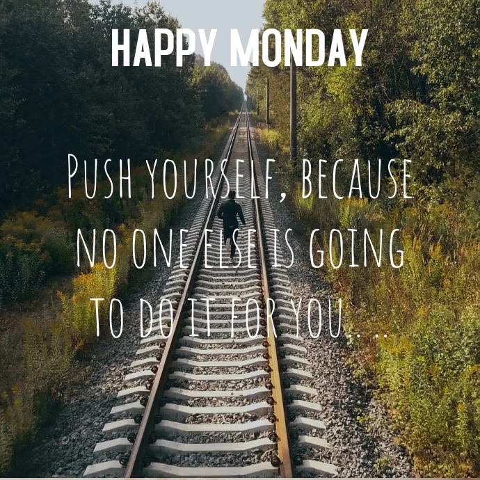 Copy Of INSTAGRAM HAPPY MONDAY POST | PosterMyWall