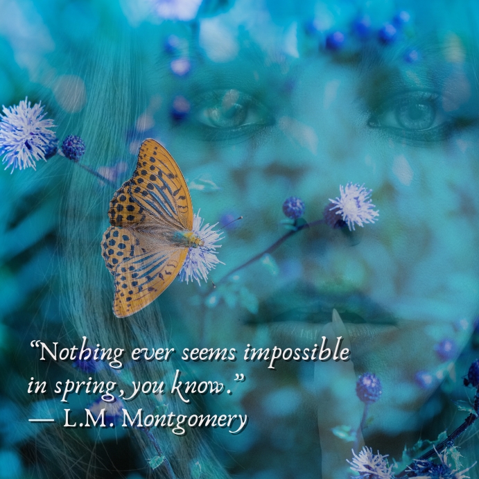 Copy of Instagram inspirational post spring | PosterMyWall