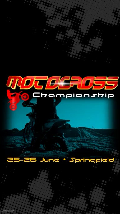 Instagram Motocross Championship Template