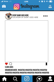 200 Social Media Frame Customizable Design Templates