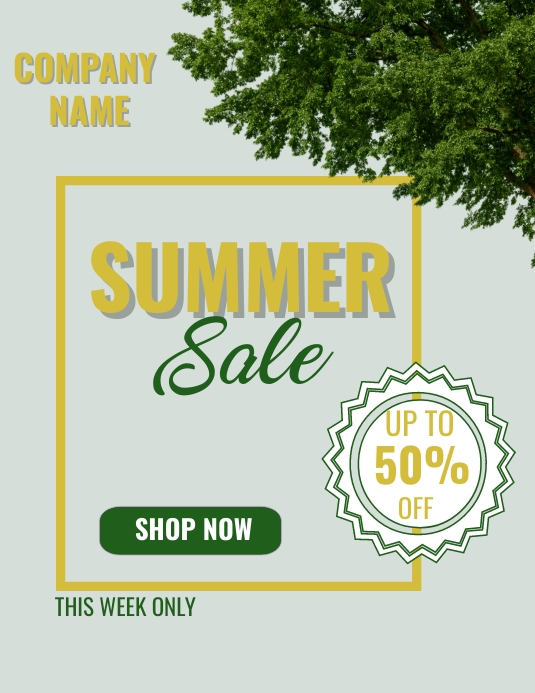 Copy of Summer Sale | PosterMyWall