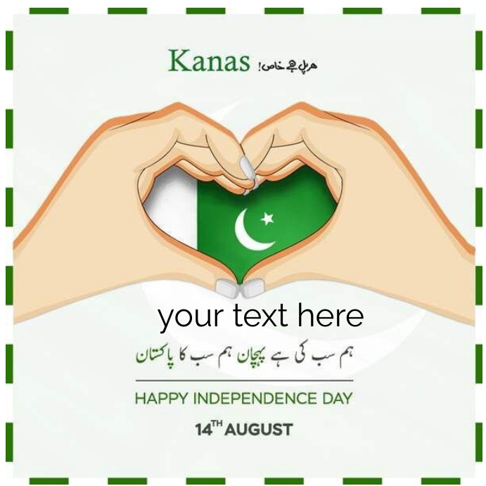 Instagram post template