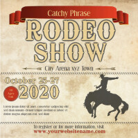 Rodeo Template | PosterMyWall