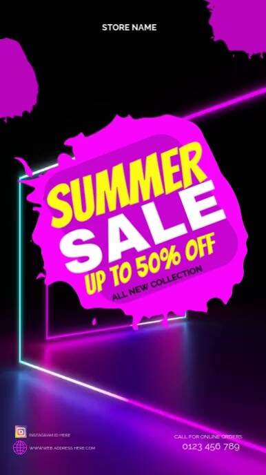 instagram reel flyer Template PosterMyWall instagram reel flyer Template PosterMyWall