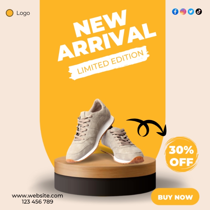 Instagram Shoe Sale Template PosterMyWall