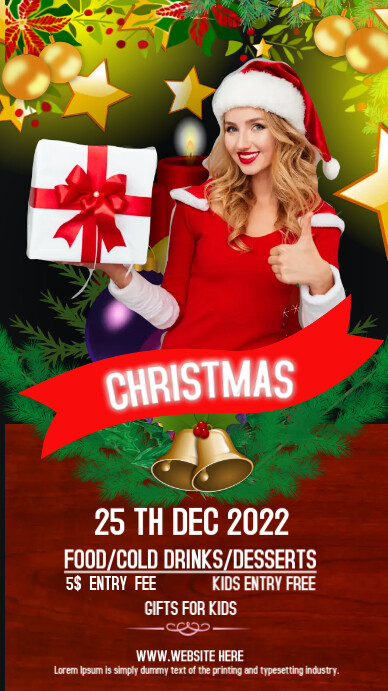 instagram story flyer template