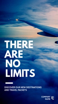 instagram story travel advertisement template