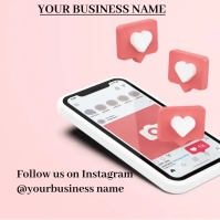 follow us on instagram Template | PosterMyWall