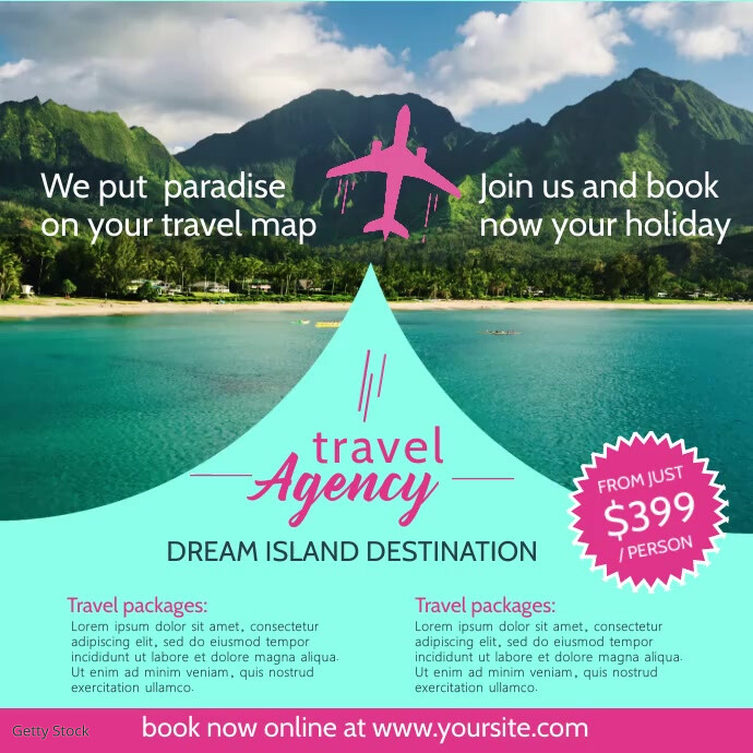 Instagram Travel Agency Video Template