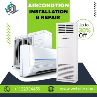 Installation service template Instagram Post