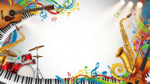 Instrument themed background design | Karaoke party flyer background Уменьшенное изображение YouTube template