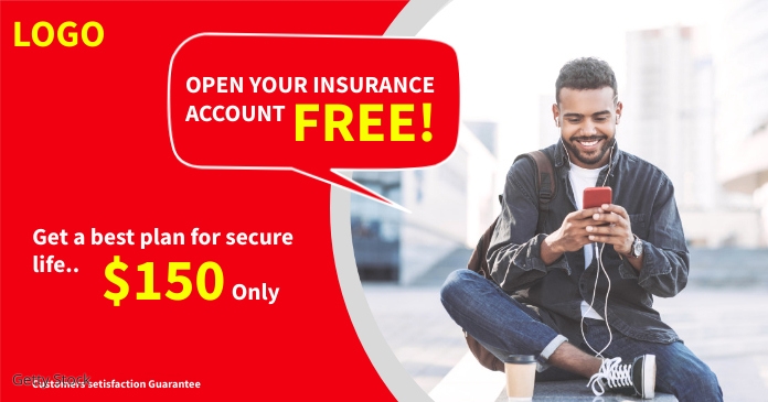Insurance Account Open Template | PosterMyWall